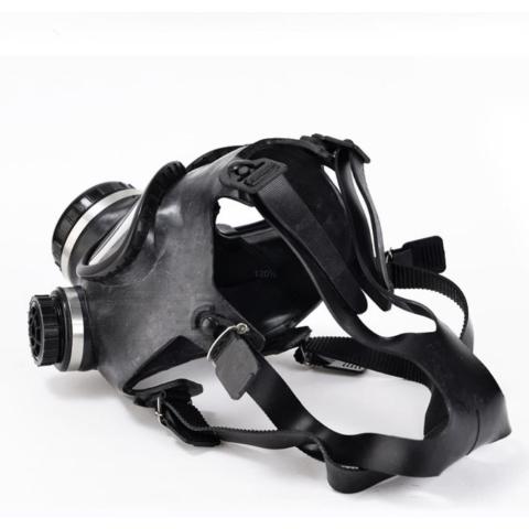 Self-Priming Filter Gas Mask for Fire Rescue, Headwear Rubber Mask, Fire Protection Comprehensive Mask